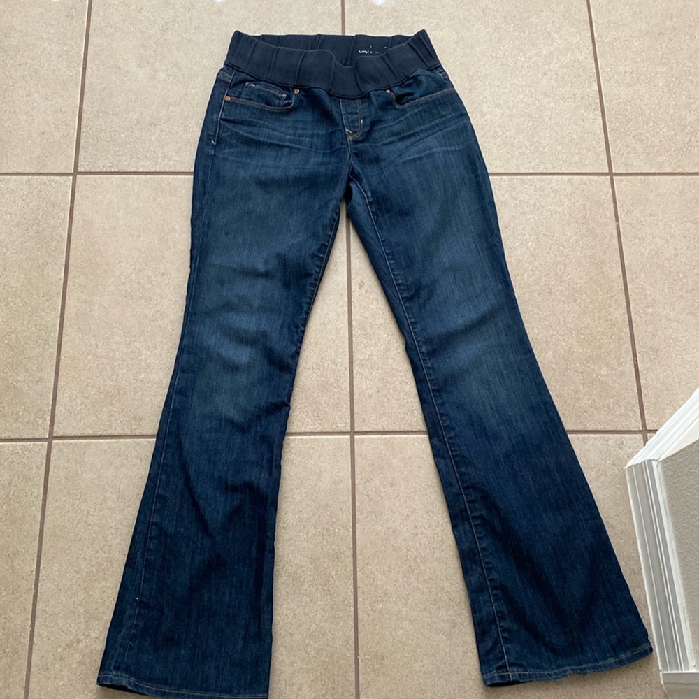 Gap maternity sexy boot jeans. Size 8r
